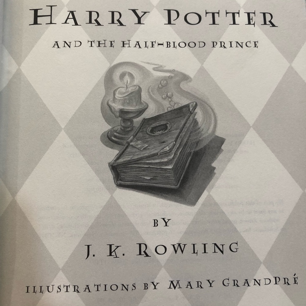 Harry Potter and the Half-Blood Prince Book